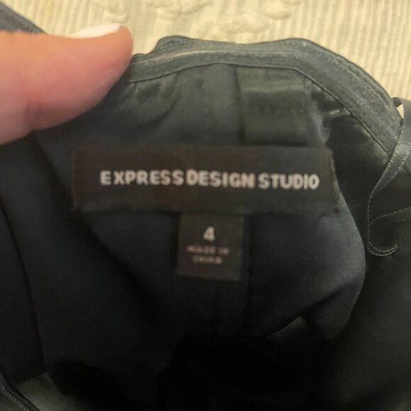 Strapless Forest Green Mini Dress - Picture 2 of 2